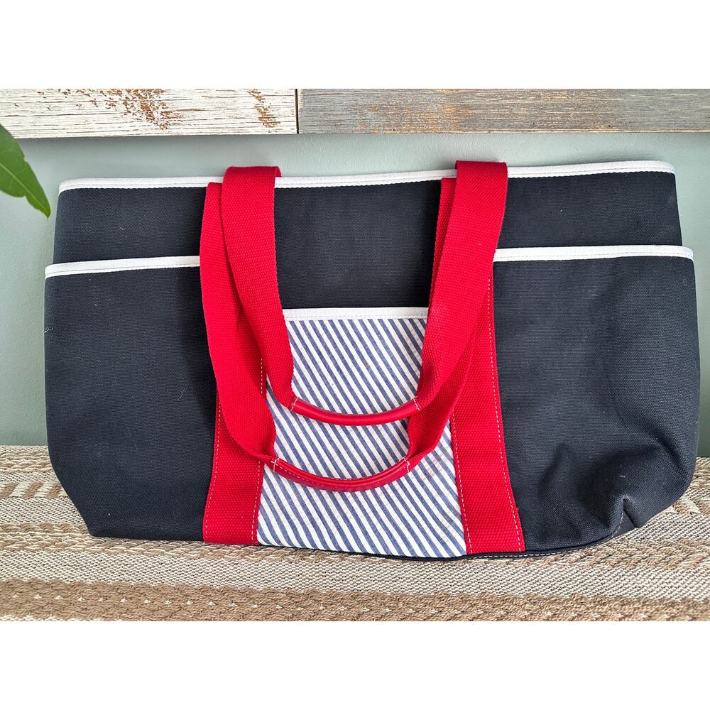 Talbots East Coast Anchor Nantucket Canvas Tote Bag - Limited Edition - Picture 4 of 5